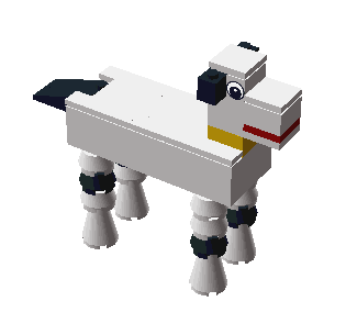 Il cagnolino di Lego