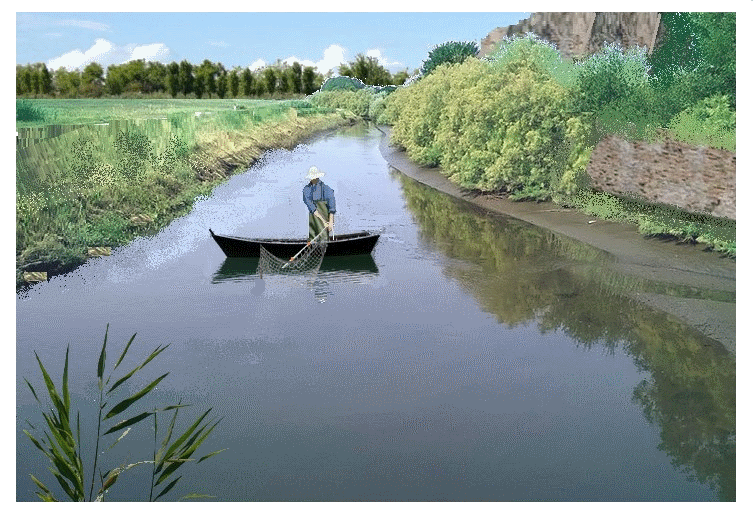 Pesca nel canale di Brondolo